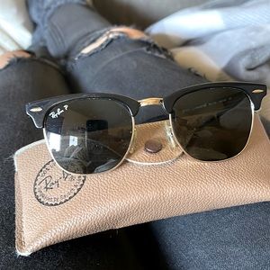Ray-Ban polarized clubmaster small